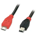 Καλώδιο USB Lindy mini-USB Type B to Micro-USB Type B - 1 m