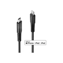 Καλώδιο USB Lindy - Lightning/USB-C - 3 m Black
