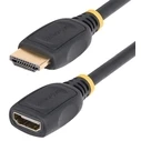 Καλώδιο HDMI StarTech 18in 4K 60Hz, M/F - 50 cm