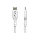Καλώδιο USB-C StarTech 3m White 60W 3A PD - 24 pin - 3 m