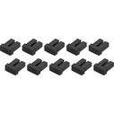 Fiber Optic Dust Caps StarTech - 10 Pack - SFP (SFPLCCAP10)