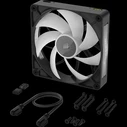 Case Fan 14cm Corsair Fan iCUE LINK RX140 RGBMax 1x14bk