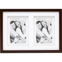 Κορνίζα γκαλερί Deknudt S65KQ2 2x15x20 Wood Gallery brown Passepartout