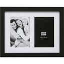 Κορνίζα γκαλερί Deknudt S66KA2 Wood black w. Passepartout 2x10x15