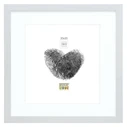 Κορνίζα τοίχου Deknudt S66KD1 P1 20x20 Wood silver με passepartout