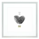 Κορνίζα τοίχου Deknudt S66KD1 P1 30x30 Wood silver with Passepartout
