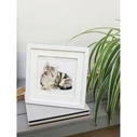Κορνίζα τοίχου Deknudt S65KK1 white 13x13 Wood double Passepartout