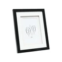 Κορνίζα Τοίχου Deknudt S65KK2 black 15x20 Wood double Passepartout