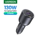Φορτιστής Αυτοκινήτου Ugreen 130W 3-Port Fast gray