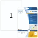 Αυτοκόλλητες Ετικέτες Herma Transparent 210X297 25 Sheets DIN A4 25 pcs. 4375