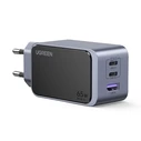 Φορτιστής Πρίζας Ugreen Nexode S 65W 3-Port GaN Fast EU gray