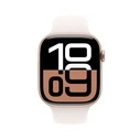 Smartwatch Apple Watch Series 10 46Mm Aluminium Rose Gold & Blush Pink Sport Strap Gps+Cellular Mwy73Ql/A