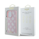 Guess GUHMP16LPGPYSP Apple iPhone 16 Pro hardcase Peony Script Logo MagSafe pink