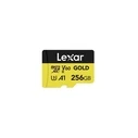 Κάρτα Μνήμης microSDXC 256GB Lexar Professional GOLD UHS-II A1 C10 U3 V60