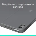 Θήκη Tablet Logitech Combo Touch for iPad Air 13" M2 Gray US