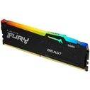 Μνήμη RAM Σταθερού DDR5 32GB Kingston Fury Beast RGB [1x32GB 5600MHz CL40 DIMM]