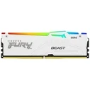 Μνήμη RAM Σταθερού DDR5 64GB Kingston Fury Beast White RGB EXPO [2x32GB 5600MHz CL36 DIMM]