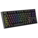 Gaming Πληκτρολόγιο Genesis Thor 404 TKL Black RGB Gateron Yellow Pro