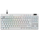 Gaming Πληκτρολόγιο Logitech G Pro X TKL Rapid White