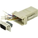 Αντάπτορας Digitus RS 232 DB9, RJ45, Modular DB9 M, RJ45 F