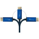 Καλώδιο DP Good Connections SmartFLEX USB-C to DP1.2 Blue 2m