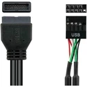 Καλώδιο Good Connections Pin-Header USB3.0St-USB2.0Bu 0,15m