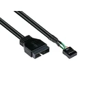 Καλώδιο Good Connections Pin-Header USB3.0St-USB2.0Bu 0,15m