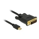 Καλώδιο DisplayPort Delock mini DP 1.1 -> DVI (24+1) M/M 1.0m Black