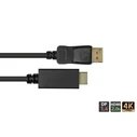 Αντάπτορας DisplayPort Good Connections DP1.4-pcs.-DisplayPort2.0-pcs. Black 1m