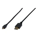 Καλώδιο HDMI Digitus High Speed with Ethernet connection 1m, sw