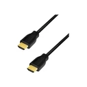 Καλώδιο HDMI Logilink A/M to A/M, 4K/60 Hz, CCS, Black, 5,0m