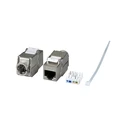 Αξεσουάρ Δικτύου EFB Keystone Cat6A/RJ45/10GE Slim, Metall, Tool-free