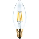 Λάμπα LED Segula Candle clear E14 3W 260Lm 2200K dimmable
