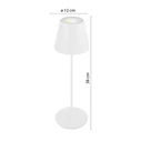 Διακοσμητικό Φωτιστικό Realpower LED-RGB table lamp dimmable with battery,White