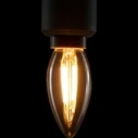 Λάμπα LED Segula Candle clear E14 3,2W 270Lm 2700K dimmable