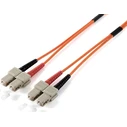 Καλώδιο Οπτικής Ίνας Equip LWL PatchCable SC->SC 1.00m Singlemode Duplex OS2 ge polybag