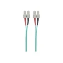 Καλώδιο Οπτικής Ίνας Intellinet LWL SC/SC 5m Multimode OM3 aqua