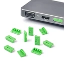 Κλειδαριά Θυρών Smartkeeper Mini "DisplayPort" Blocker Green 10 pcs.