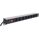 Πολύπριζο Intellinet 8-way 3m connectionk. Black