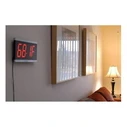 Ρολόι Geemarc BD4000 digital with alarm, thermometer, remote control.