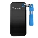 Εξωτερικός Σκληρός Δίσκος 2TB Verbatim Pocket SSD USB 3.2 Black/Blue 32195