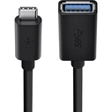 Αντάπτορας USB Belkin 3.0 5GBit/s USB-C to USB-A 14 cm Black