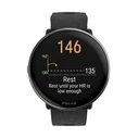 Smartwatch Polar Ignite 3 Titanium Μαύρο Σιλικόνης S/L