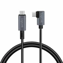 Καλώδιο USB-C Logilink 3.0m Γωνιακό Μαύρο
