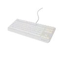 Gaming Πληκτρολόγιο Genesis Thor 230 TKL Λευκό RGB Outemu Brown