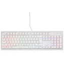 Gaming Πληκτρολόγιο Genesis Thor 303 RGB Λευκό Outemu Peach Silent