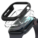 Ringke Slim Apple Watch 10 / 11 46mm Clear & Matte Black [2 PACK]