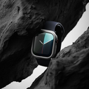 Ringke Slim Apple Watch 10 / 11 46mm Clear & Matte Black [2 PACK]