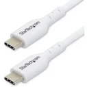 Καλώδιο USB-C StarTech 3.3ft (1m) & Sync, 60W (3A) PD, USB 2.0 - White