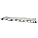 Αξεσουάρ για Καμπίνες Δικτύου Intellinet 24-Port Patchpanel shielded and unpopulated 0,5HE
